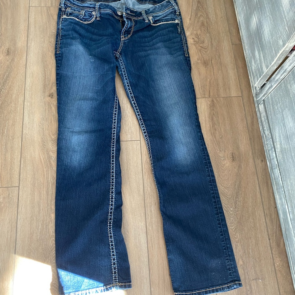 Silver Berkeley Jeans